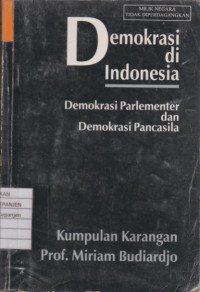 Demokrasi di Indonesia (Demokrasi Parlementer dan Demokrasi Pancasila)