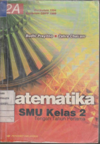 Matematika SMU Kelas 2 Tengah Tahun Pertama