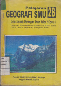 Pelajaran Geografi SMU 2B untuk SMU Kelas 2 Cawu 3