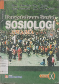 Pengetahuan Sosial Sosiologi SMA/MA Kelas X