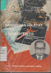 Dari Babad dan Hikayat Sampai Sejarah Kritis