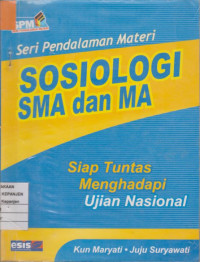 Seri Pendalaman Materi Ekonomi SMA dan MA Siap Tuntas Menghadapi Ujian Nasional