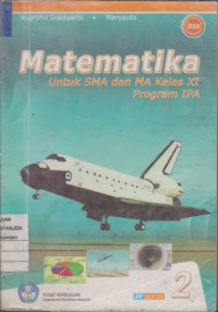 Matematika untuk SMA dan MA Kelas XI Program IPA