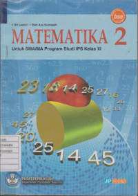 Matematika 2 untuk SMA/MA  Program Studi IPS Kelas XI