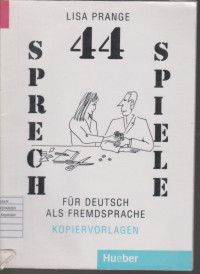 44 Sprech Spiele Fur Deutsch Als Fremdsprache Kopiervorlagen