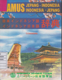 Kamus Jepang-Indonesia Indonesia-Jepang