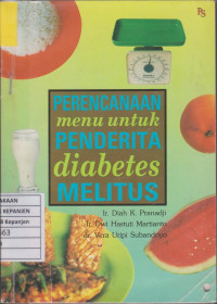 Perencaan Menu untuk Penderita Diabetes Melitus