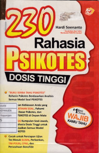 230 Rahasia Psikotes Dosis Tinggi