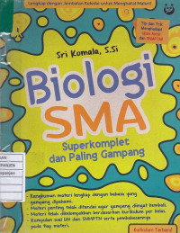 Biologi SMA Superkomplet dan Paling Gampang