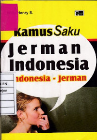 Kamus Saku Jerman-Indonesia Indonesia-Jerman