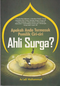 Apakah Anda Termasuk Pemilik Ciri-Ciri Ahli Surga?