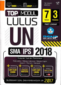 Top Modul Lulus UN SMA IPS 2018 Kumpulan Soal dan Pembahasan