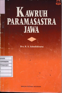 Kawruh Paramasastra Jawa