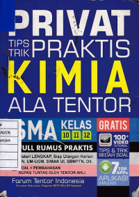 Privat Tips Trik Praktis Kimia ala Tentor SMA Kelas 10, 11, 12