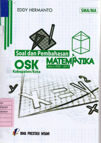 Soal dan Pembahasan OSK Kabupaten/Kota Matematika Tahun 2002-2017