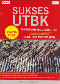 Sukses UTBK SBMPTN 2023 Tes Potensi Skolastik (TPS) Tes Bahasa Inggris (TBI)